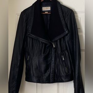 Michael Kors Women’s Black Leather Jacket